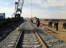 پروژه راه‌آهن رشت- آستارا در حال اجراست
