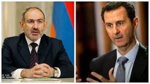 گفتگوی تلفنی نیکول پاشینیان و بشار اسد