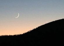 رؤیت هلال آغازین ماه شوال در غروب جمعه اول اردیبهشت ۱۴۰۲