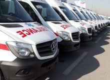 استقرار ۴۵ دستگاه آمبولانس در مسیر حرکت زائران به مشهد