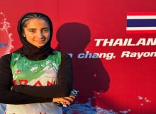 دختر قایقران ایران قهرمان روئینگ زیر ۲۳ سال آسیا شد