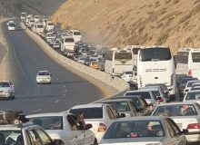 ترافیک سنگین در برخی محورهای شمالی کشور/ هراز، چالوس و آزادراه تهران – شمال همچنان یکطرفه