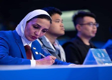 باقری اولین بانوی داور ایرانی تکواندو در المپیک