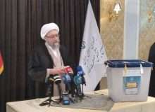 آملی لاریجانی: مردم سالاری دینی با حضور مردم پای صندوق‌های رأی حاصل می‌شود